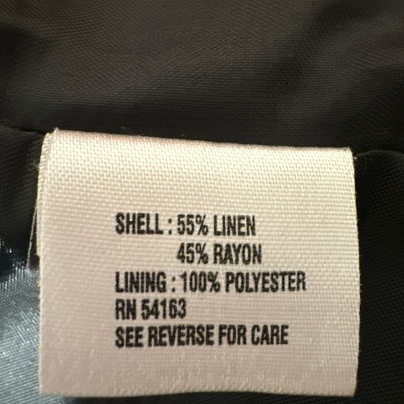 Calvin Klein Womens Denim Blouse Size 6 with Belt Strap - Picture 4 of 5